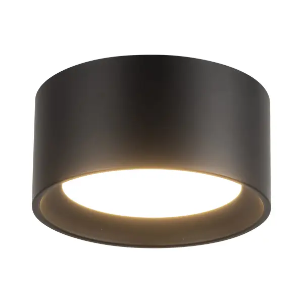 Uma 7-Inch Short Semi-Flush Mount in Black - Image 9