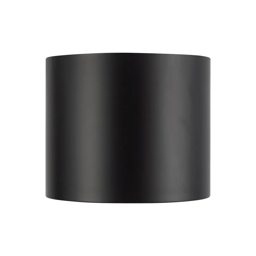 Uma 7-Inch Semi-Flush Mount in Black - Image 3