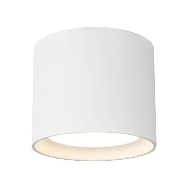 Uma 7-Inch Semi-Flush Mount in Black - Image 6