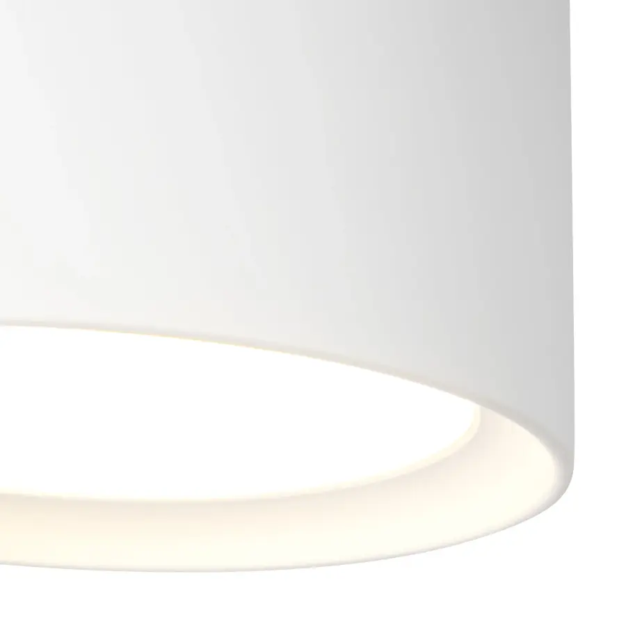 Uma 9-Inch Semi-Flush Mount in Black - Image 5
