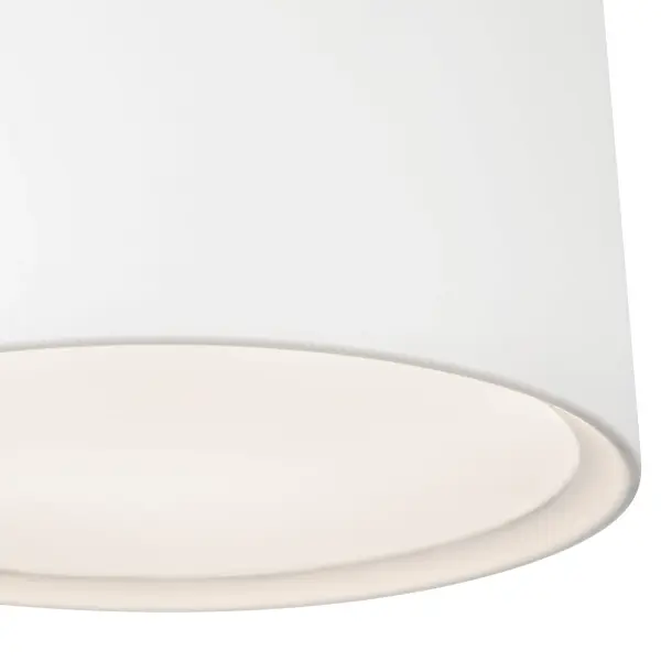 Uma 15-Inch Semi-Flush Mount in Black - Image 5