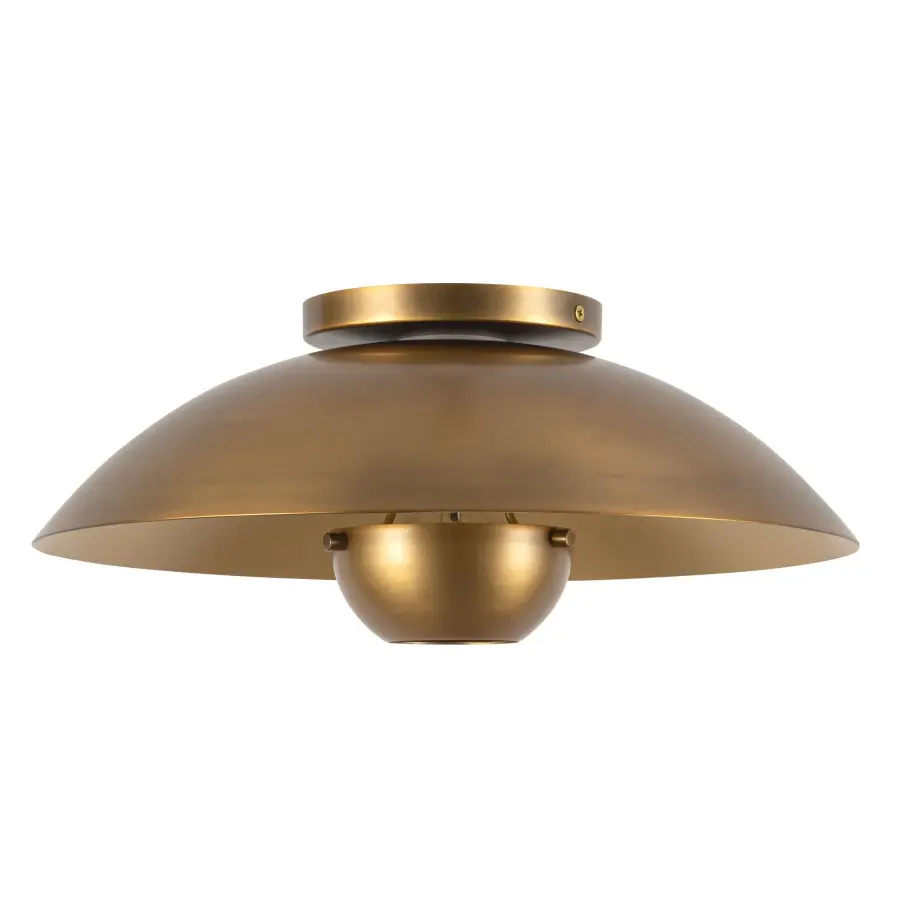 Umbra 14-Inch Semi-Flush Mount in Matte Black - Image 19