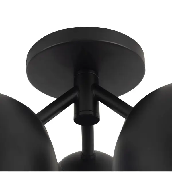 Fosso 12-Inch Semi-Flush Mount in Brushed Gold - Image 11