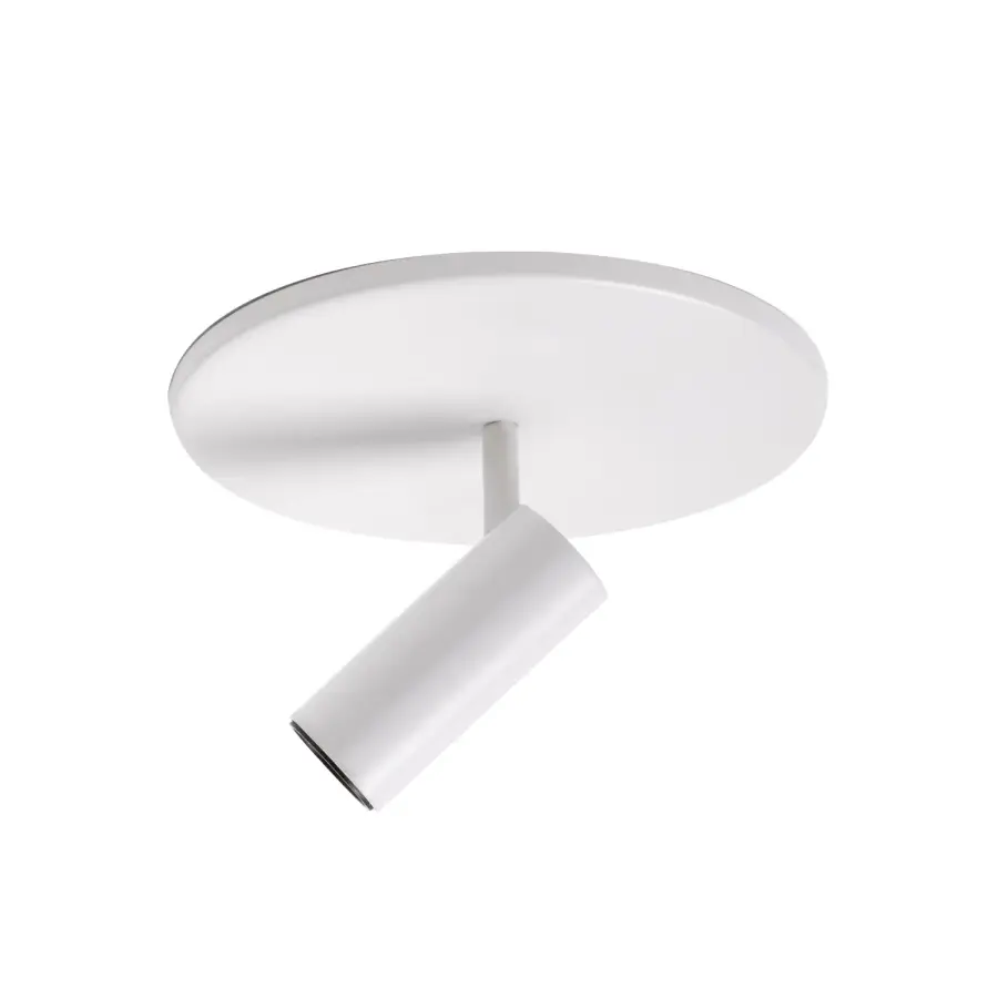 Downey 1-Light Semi-Flush Mount in Matte Black - Image 1