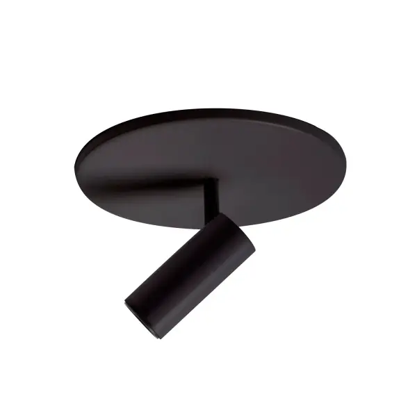 Downey 1-Light Semi-Flush Mount in Matte Black - Image 5