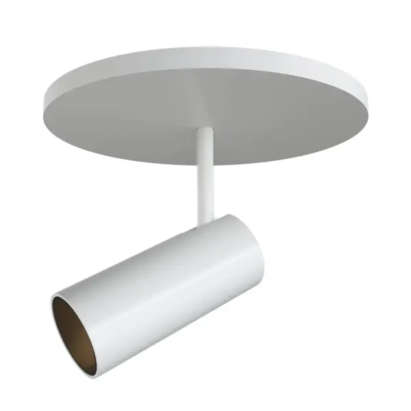 Downey 2-Inch Semi-Flush Mount in Matte Black - Image 5