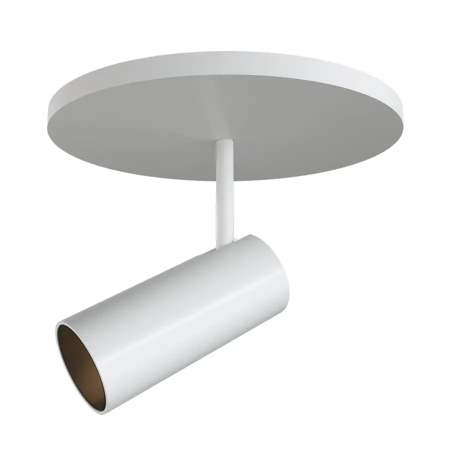Downey 2-Inch Semi-Flush Mount in Matte Black - Image 5