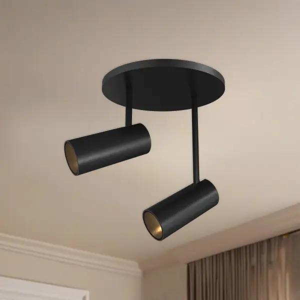 Downey 2-Head Semi-Flush Mount - Image 3