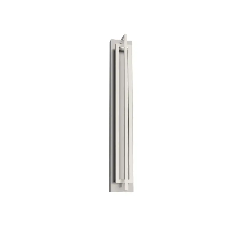 Mondrian 30" Semi-Flush Mount in Brushed Nickel - Image 2