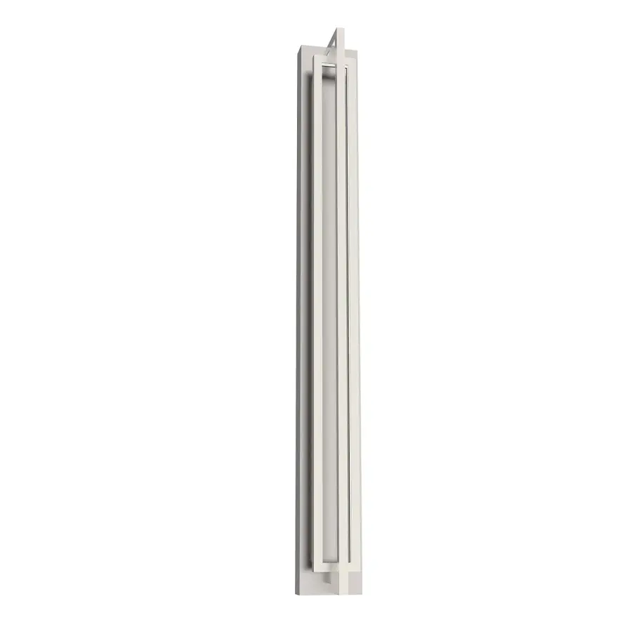 Mondrian 40-Inch Semi-Flush Mount in Brushed Nickel - Image 2