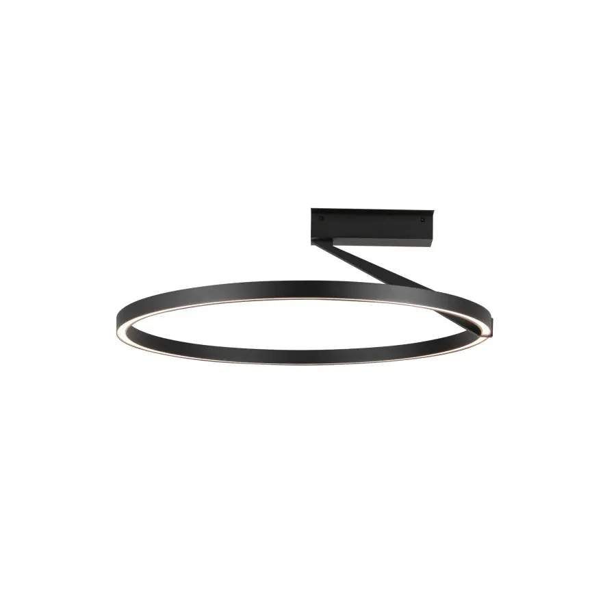 Roda 24-Inch Semi-Flush Mount in White - Image 4