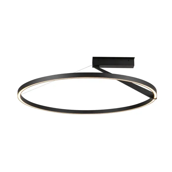 Roda 31-Inch Semi-Flush Mount in White - Image 5