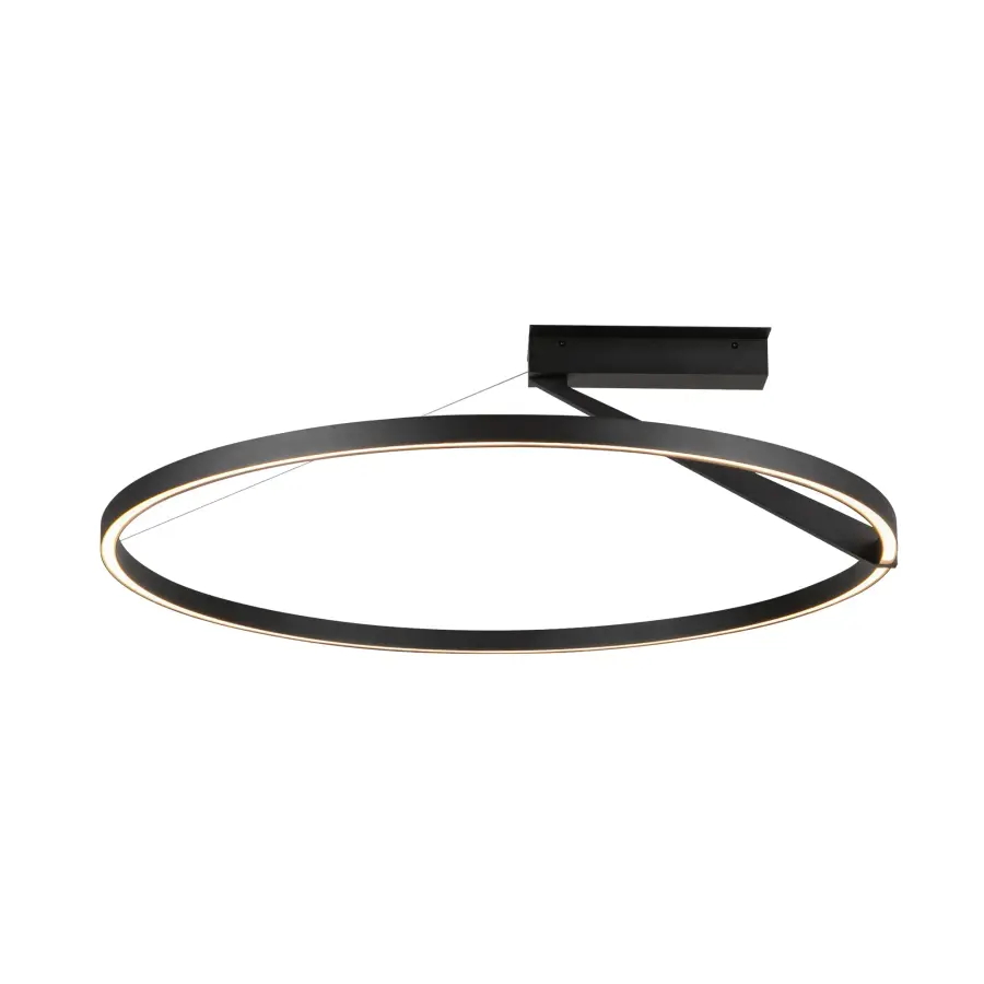 Roda 31-Inch Semi-Flush Mount in White - Image 5