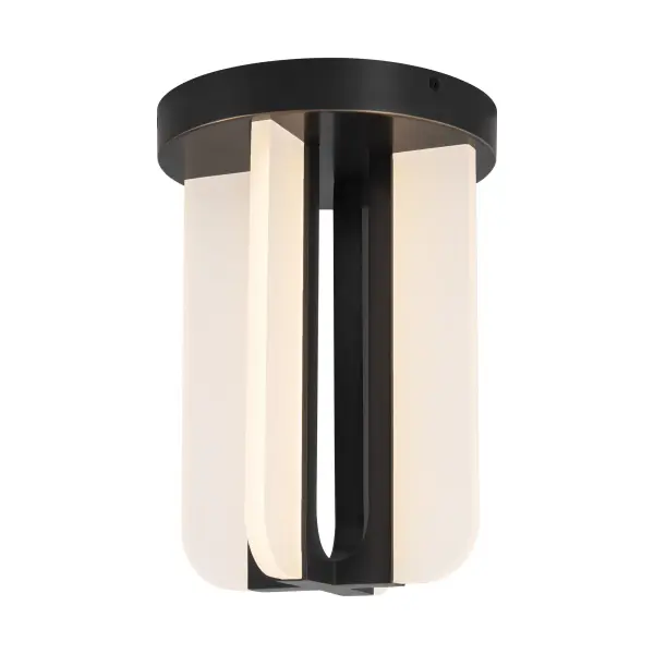 Anders 8-Inch Semi-Flush Mount in Urban Bronze - Image 1