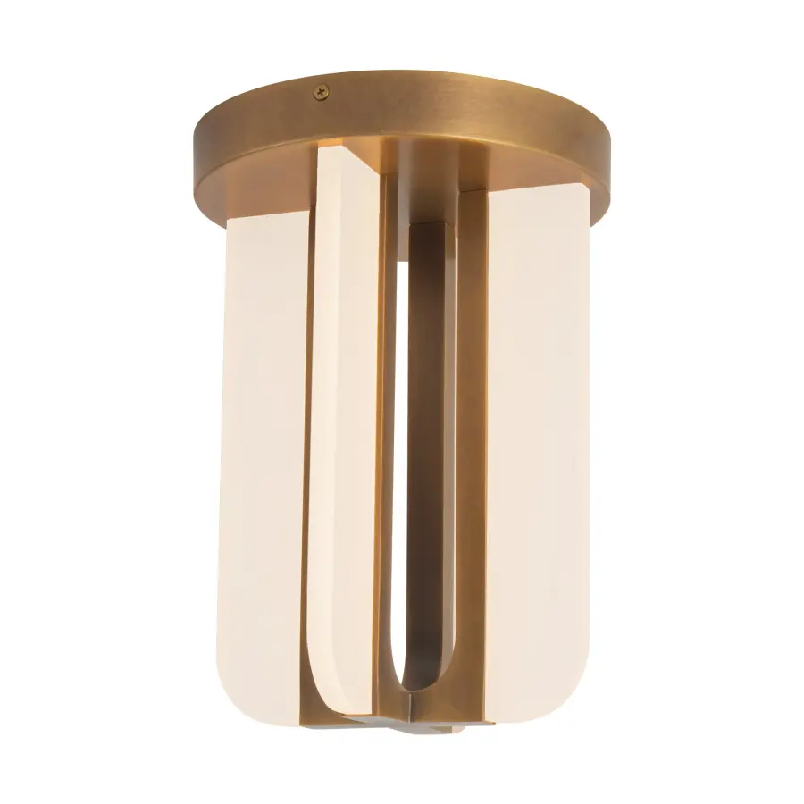 Anders 8-Inch Semi-Flush Mount in Urban Bronze - Image 3