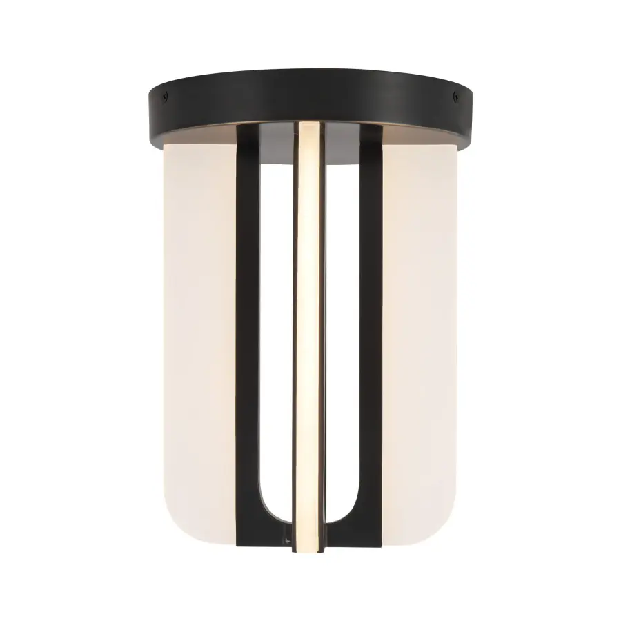 Anders 8-Inch Semi-Flush Mount in Urban Bronze - Image 4