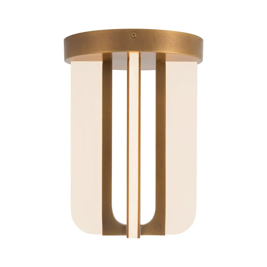 Anders 8-Inch Semi-Flush Mount in Urban Bronze - Image 5