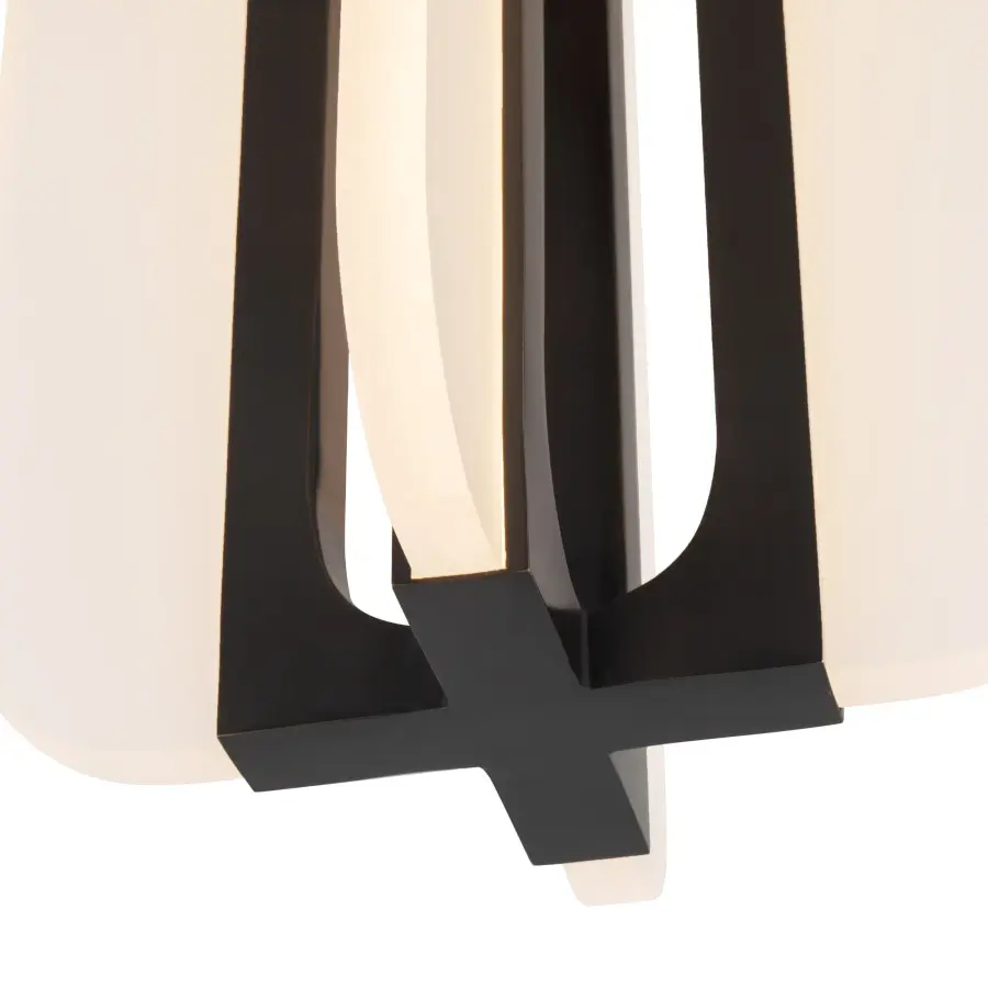 Anders 8-Inch Semi-Flush Mount in Urban Bronze - Image 7
