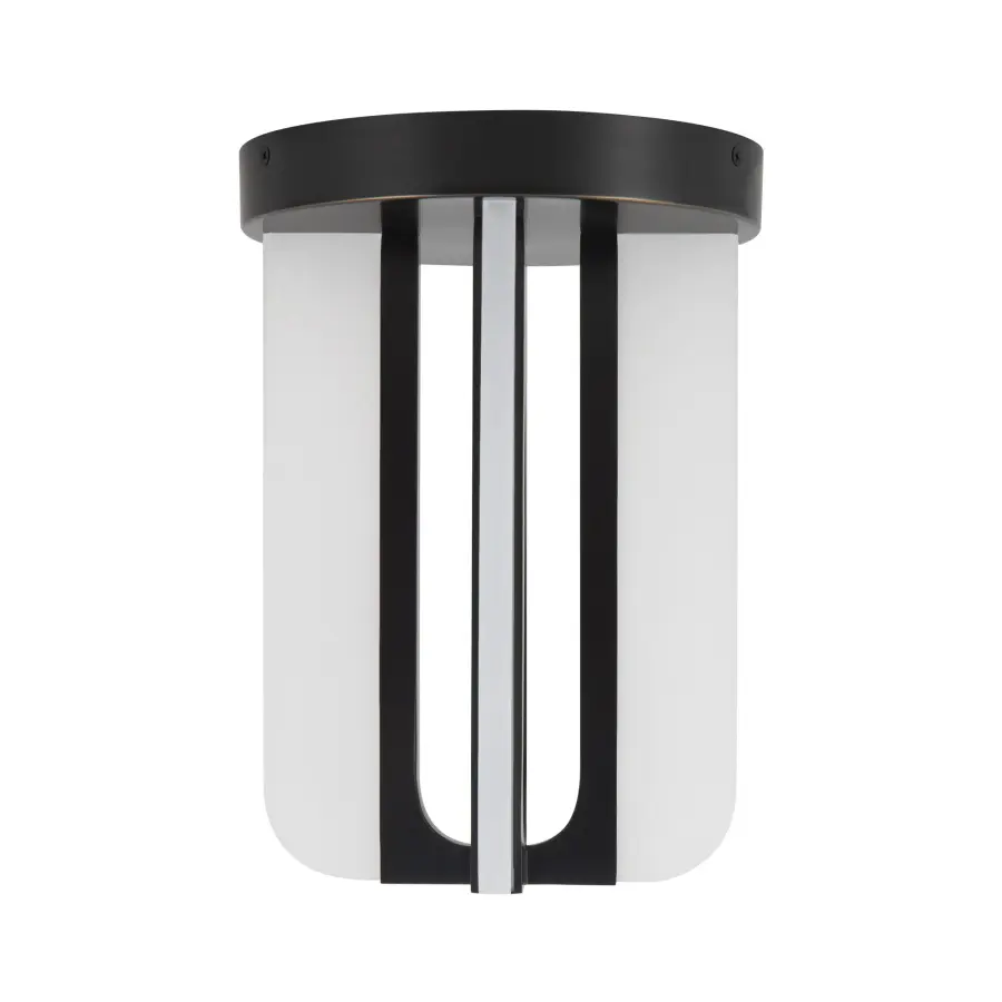 Anders 8-Inch Semi-Flush Mount in Urban Bronze - Image 8