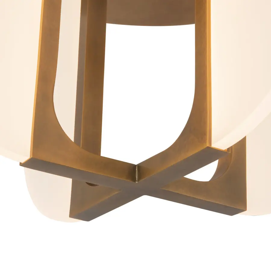 Anders 16" Semi-Flush Mount in Urban Bronze - Image 3