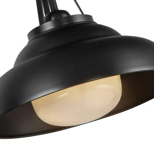 Palmetto 12-Inch Semi-Flush Mount in Polished Nickel - Image 6