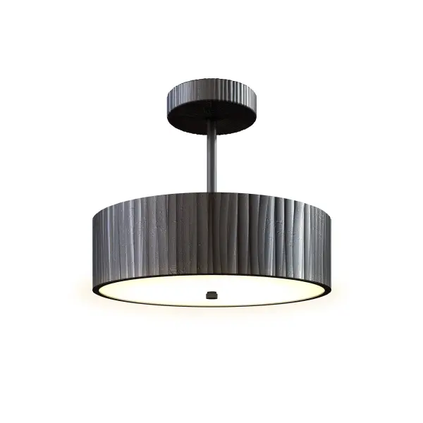 Kensington 12-Inch Semi-Flush Mount in Urban Bronze - Image 4