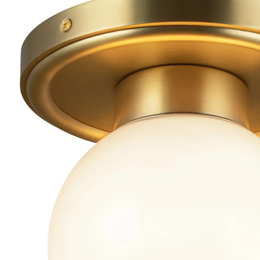 Fiore 6-Inch Semi-Flush Mount in Matte Black - Image 12
