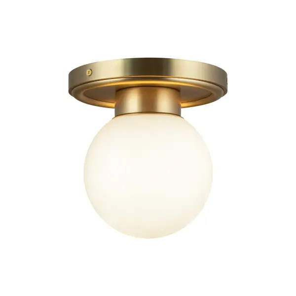 Fiore 6-Inch Semi-Flush Mount in Matte Black - Image 8