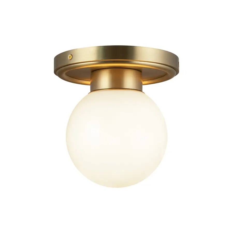 Fiore 6-Inch Semi-Flush Mount in Matte Black - Image 8