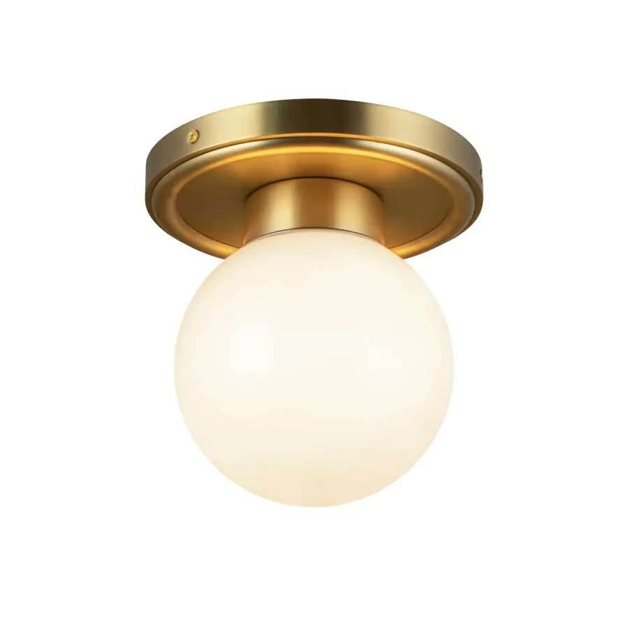 Fiore 6-Inch Semi-Flush Mount in Matte Black - Image 10