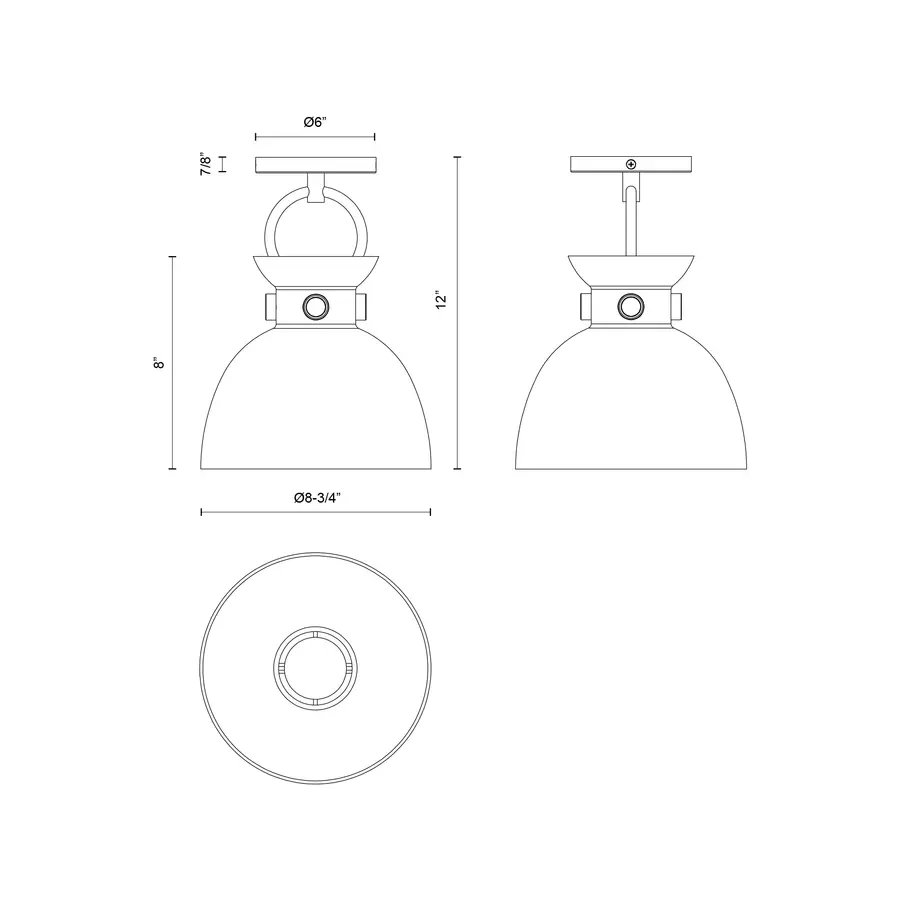 The Semi-Flush Mounts by Kalco - Image 15