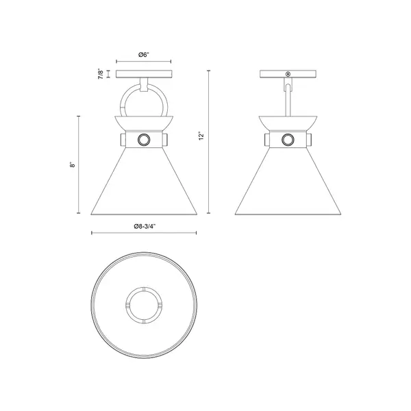 The Semi-Flush Mounts by Kalco - Image 10