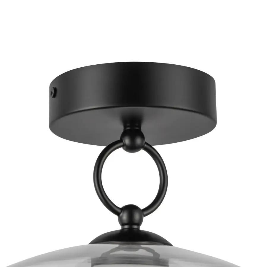 Leota 8-Inch Semi-Flush Mount in Chrome - Image 5