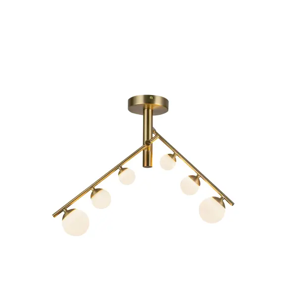 Cypress 2 Head Semi-Flush Mount in Matte Black - Image 14