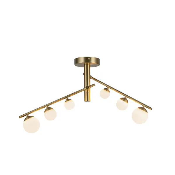 Cypress 2 Head Semi-Flush Mount in Matte Black - Image 8