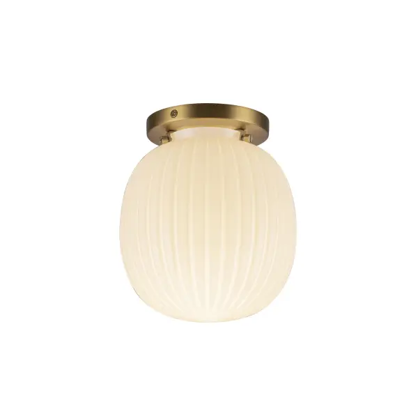 Cherise 7-Inch Semi-Flush Mount in Matte Black - Image 6