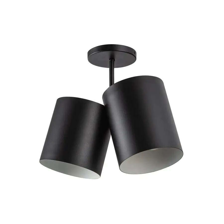 Keiko 14" Semi-Flush Mount in Brushed Gold - Image 7