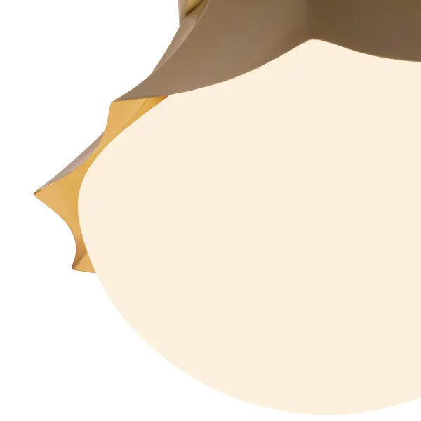 Shelton 11-Inch Semi-Flush Mount in Matte Black - Image 5