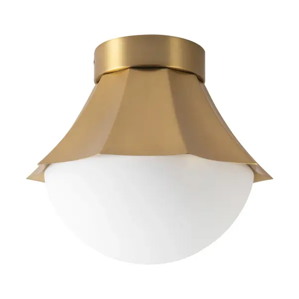 Shelton 11-Inch Semi-Flush Mount in Matte Black - Image 7