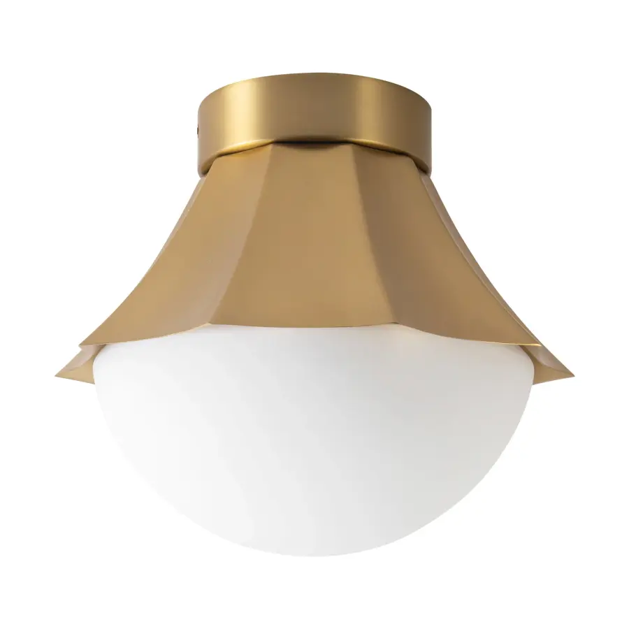 Shelton 11-Inch Semi-Flush Mount in Matte Black - Image 7