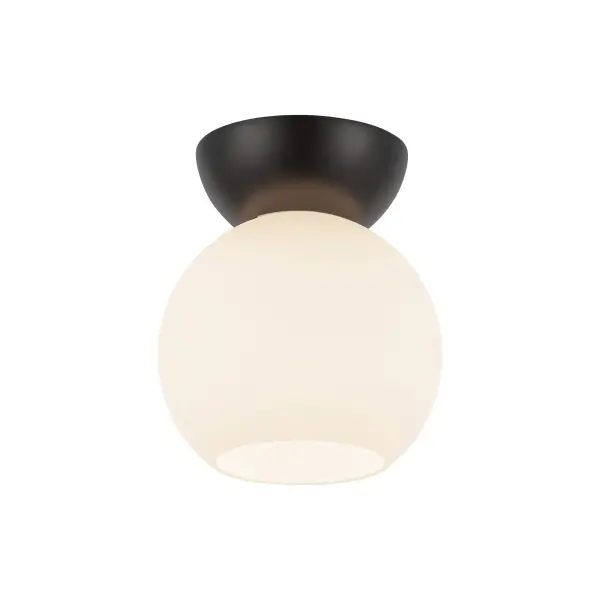 Arcadia 6-Inch Semi-Flush Mount in Brushed Gold - Image 5
