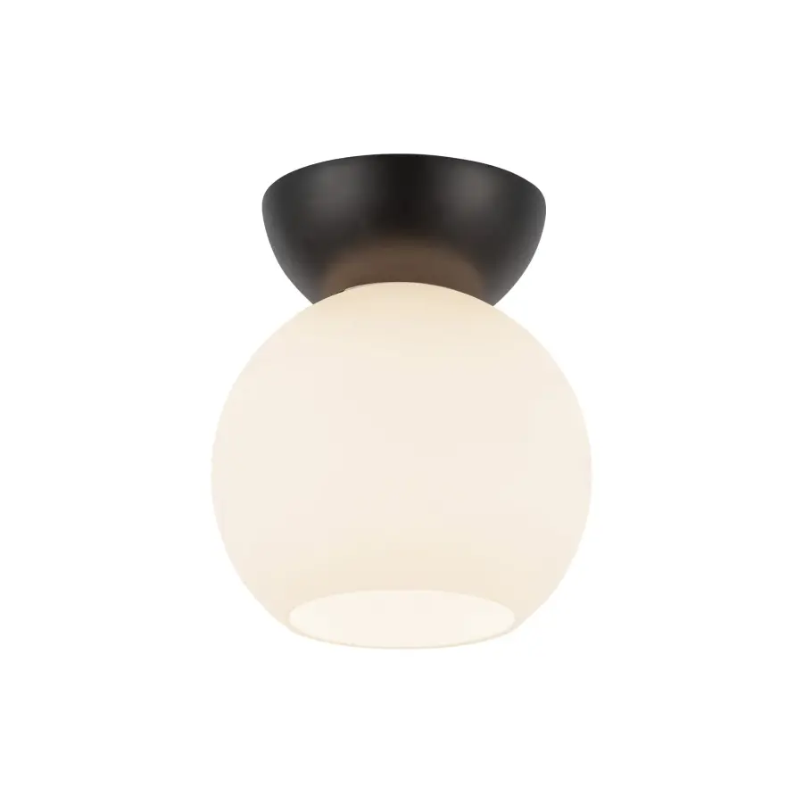 Arcadia 6-Inch Semi-Flush Mount in Brushed Gold - Image 5