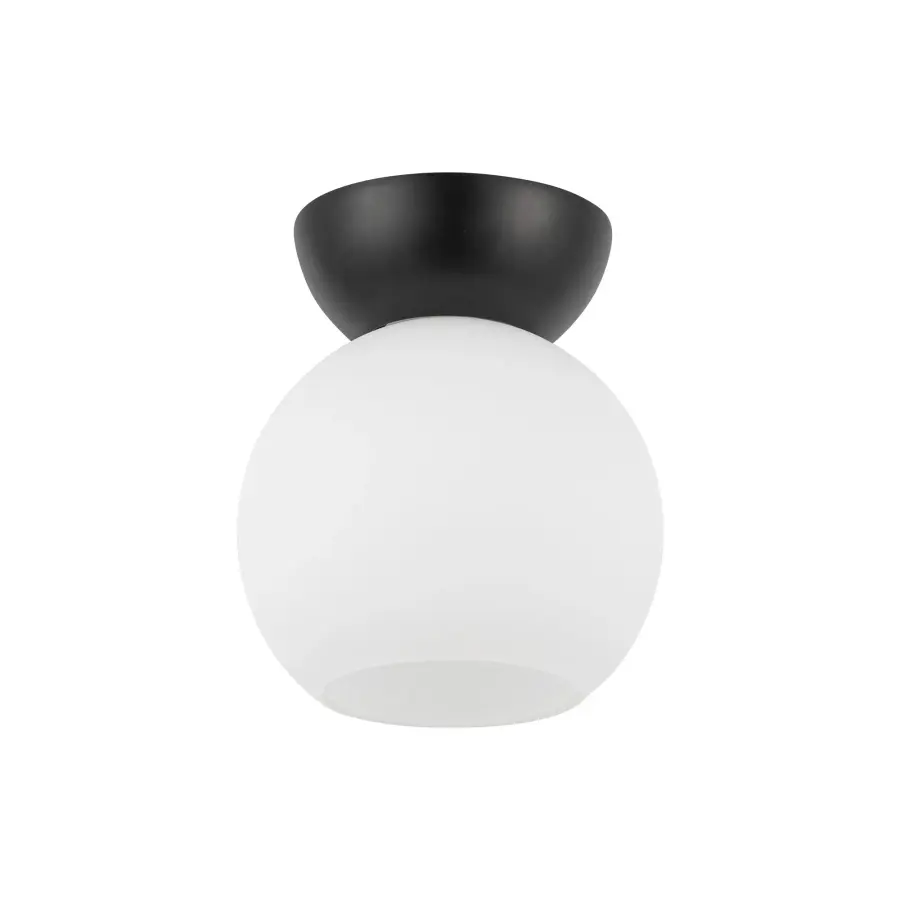 Arcadia 6-Inch Semi-Flush Mount in Brushed Gold - Image 6
