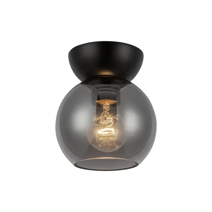 Arcadia 6-Inch Semi-Flush Mount in Brushed Gold - Image 8