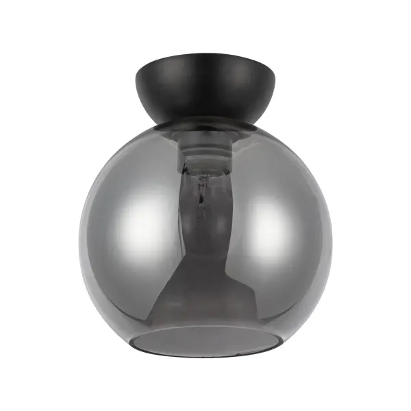 Arcadia 8-Inch Semi-Flush Mount in Brushed Gold - Image 4