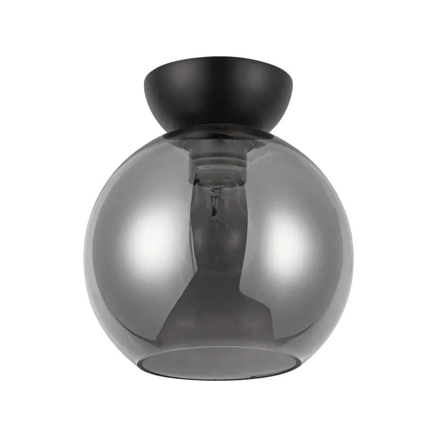 Arcadia 8-Inch Semi-Flush Mount in Brushed Gold - Image 4