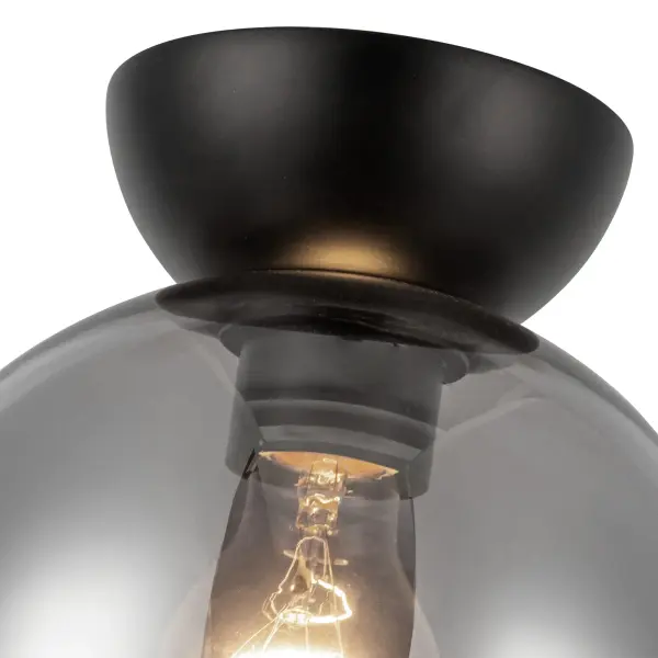 Arcadia 8-Inch Semi-Flush Mount in Brushed Gold - Image 5