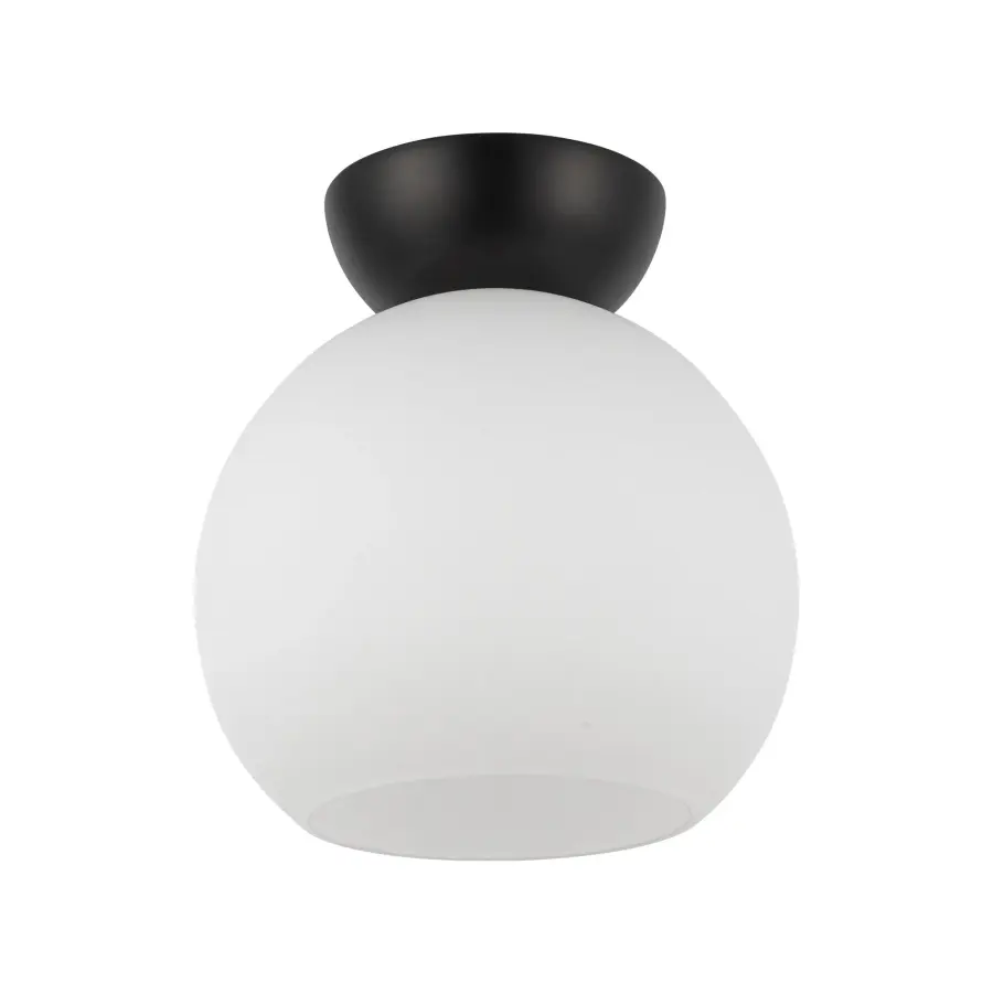 Arcadia 8-Inch Semi-Flush Mount in Brushed Gold - Image 7