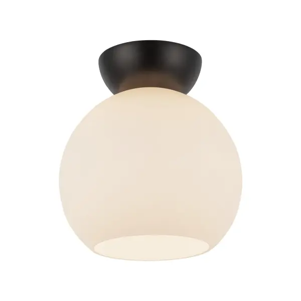 Arcadia 8-Inch Semi-Flush Mount in Brushed Gold - Image 8