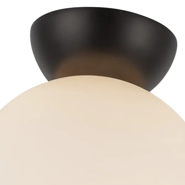 Arcadia 8-Inch Semi-Flush Mount in Brushed Gold - Image 9